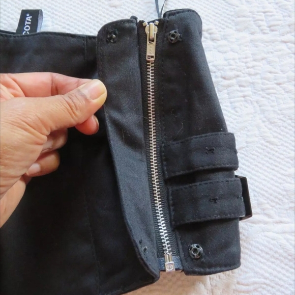 skingraft / Jonny Cota asymmetrical Aaliyah industrial techwear top size XS - Picture 5 of 7